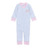 Rainbow Wishes Applique Zip Pajamas - Magnolia BabyZipper Pajamas