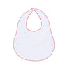 Red and White Essentials Bib - Magnolia BabyBib