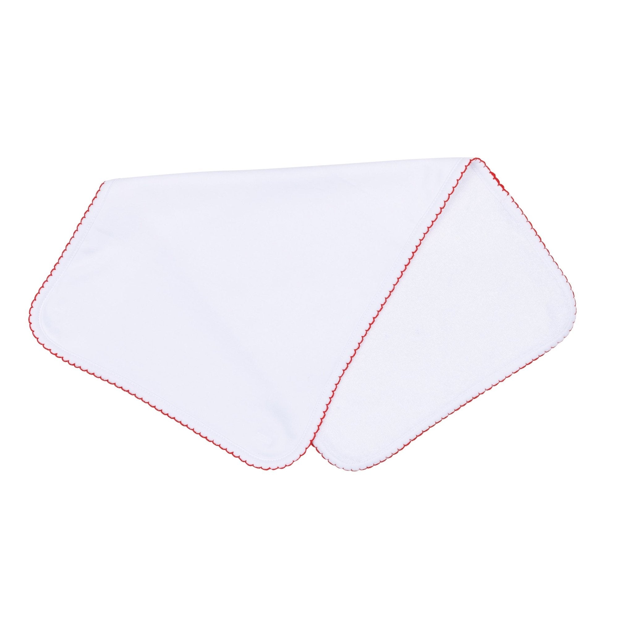 Red and White Essentials Burp Cloth - Magnolia BabyBurp Cloth