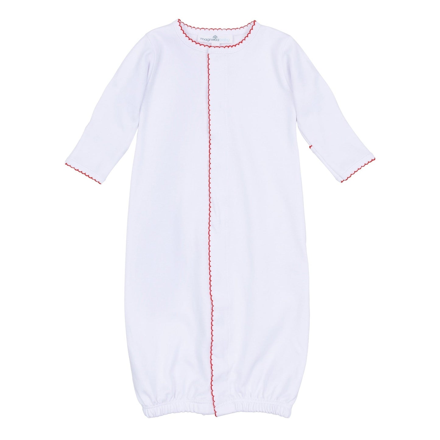 Red and White Essentials Converter - Magnolia BabyConverter Gown