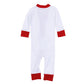 Red and White Essentials Zip Pajamas - Magnolia BabyZipper Pajamas