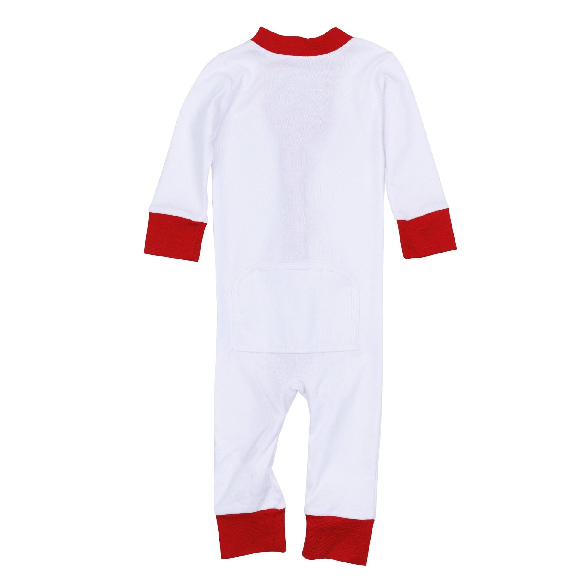 Red and White Essentials Zip Pajamas - Magnolia BabyZipper Pajamas