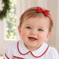 Sophia Baby Headband with Bow - Red