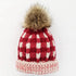 Red Buffalo Check Hat - Magnolia BabyWinter Hat