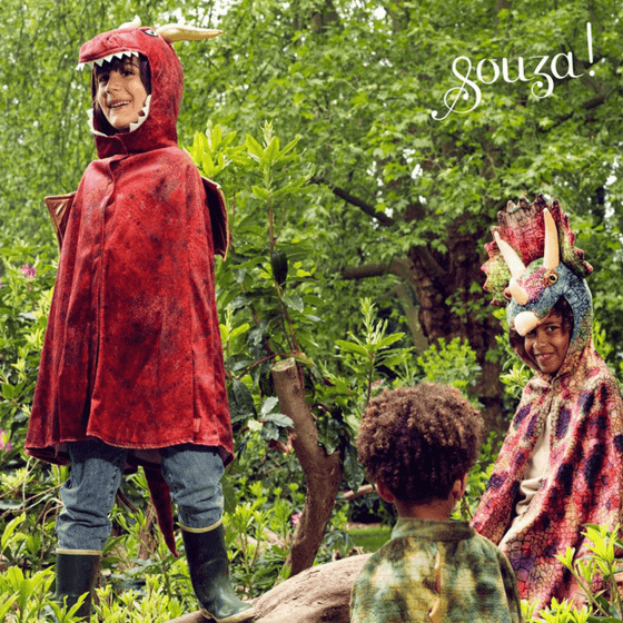 Red Dragon Costume Cape for Kids - Magnolia BabyCostume