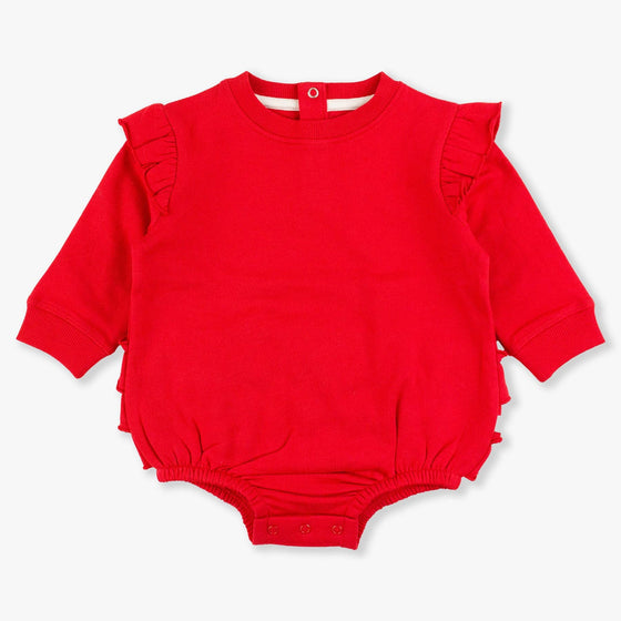 Red Sweatshirt Bubble - Magnolia BabyBubble