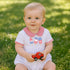 Red, White and Yum! Applique Collared Boy Bubble - Magnolia BabyBubble