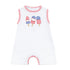 Red, White and Yum! Applique Short Playsuit - Magnolia BabyShort Playsuit