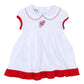 Red, White & Blue! Embroidered Collared Dress Set - Magnolia BabyDress