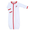 Red, White & Blue! Embroidered Converter - Magnolia BabyConverter Gown