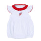 Red, White & Blue! Embroidered Flutters Bubble - Magnolia BabyBubble