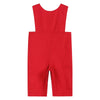 Red & White Santa Smocked Overalls - Magnolia BabyOveralls