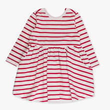  Red & White Stripe Twirl Dress - Magnolia BabyDress