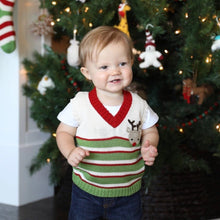  Reindeer Christmas Vest - Magnolia BabySweater