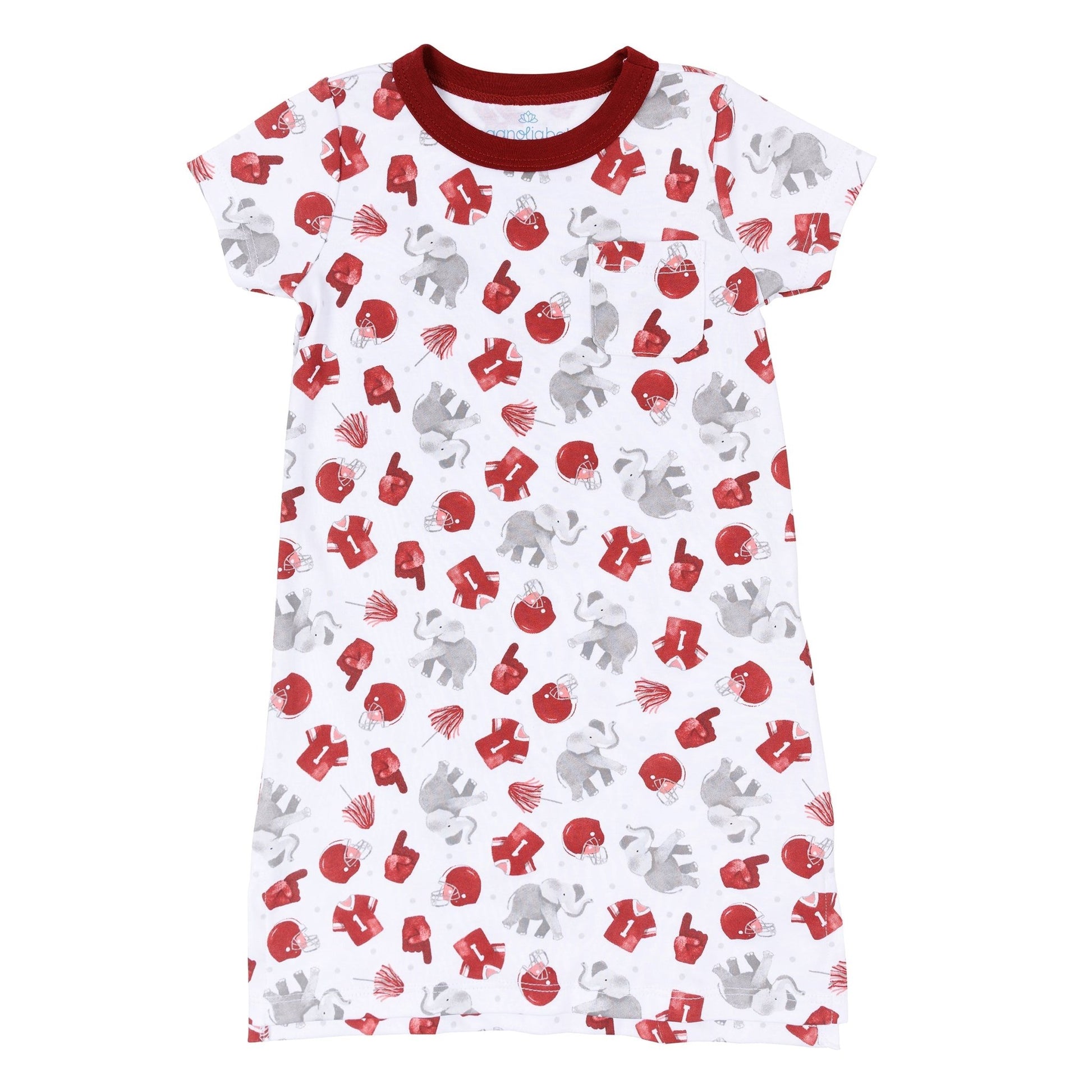 Magnolia Baby_Roll Baby Roll Short Sleeve Nightdress_2