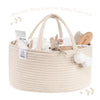 Rope Diaper Caddy - Beige - Magnolia BabyDiaper Caddy