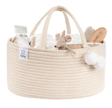  Rope Diaper Caddy - Beige - Magnolia BabyDiaper Caddy