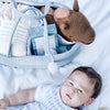 Rope Diaper Caddy - Misty Blue - Magnolia BabyDiaper Bag