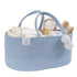 Rope Diaper Caddy - Misty Blue - Magnolia BabyDiaper Bag