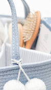 Rope Diaper Caddy - Misty Blue - Magnolia BabyDiaper Bag