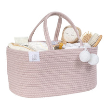  Rope Diaper Caddy - Rustic Pink - Magnolia BabyDiaper Bag