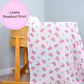 Rosebuds & Blooms Muslin Swaddle Blanket - Magnolia BabySwaddle Blanket