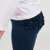 Ruffle Leggings - Dark Navy - Magnolia BabyLeggings