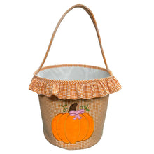  Ruffled Pumpkin Trick or Treat Bag - Magnolia BabyBag