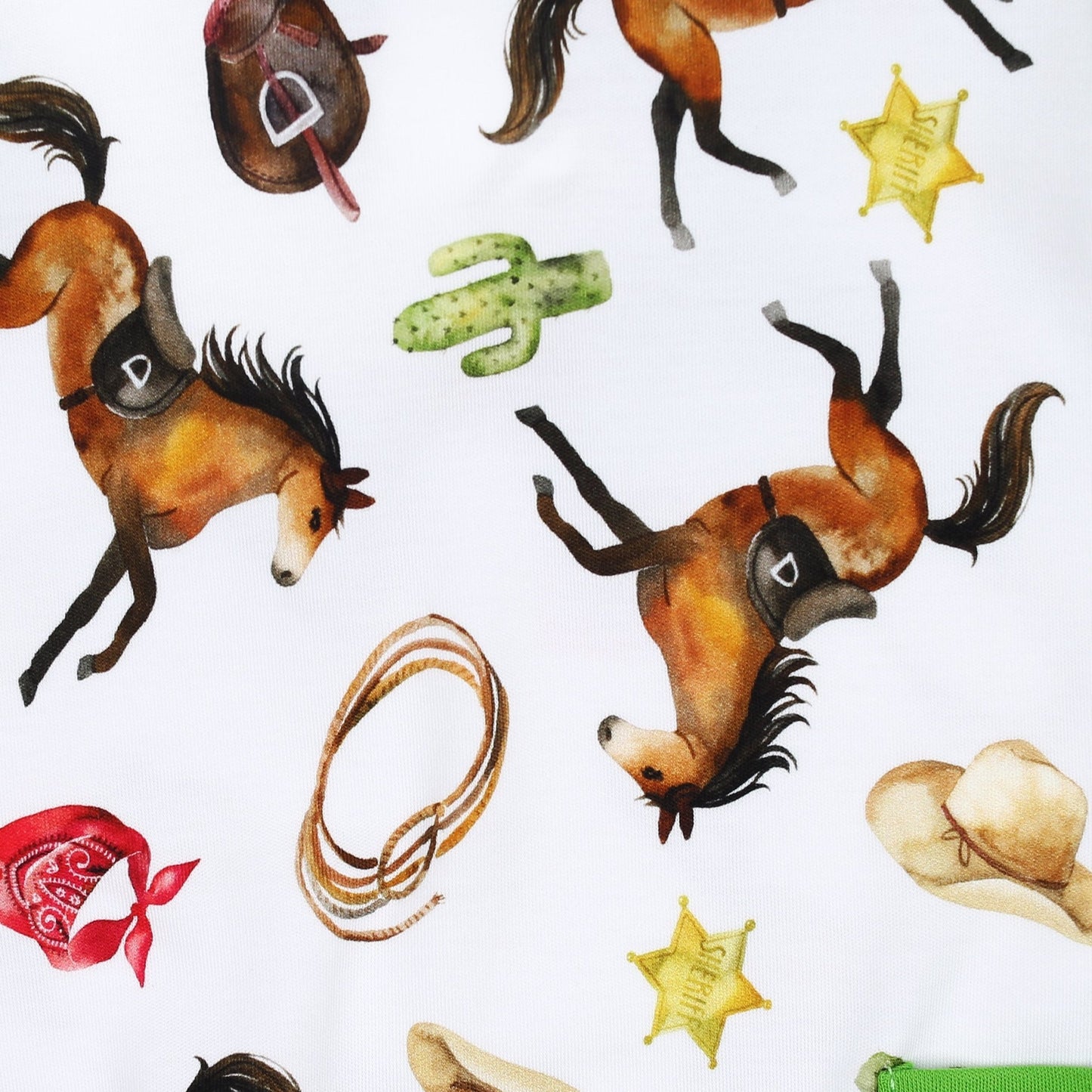 Saddle Up! Print Bib - Magnolia BabyBib