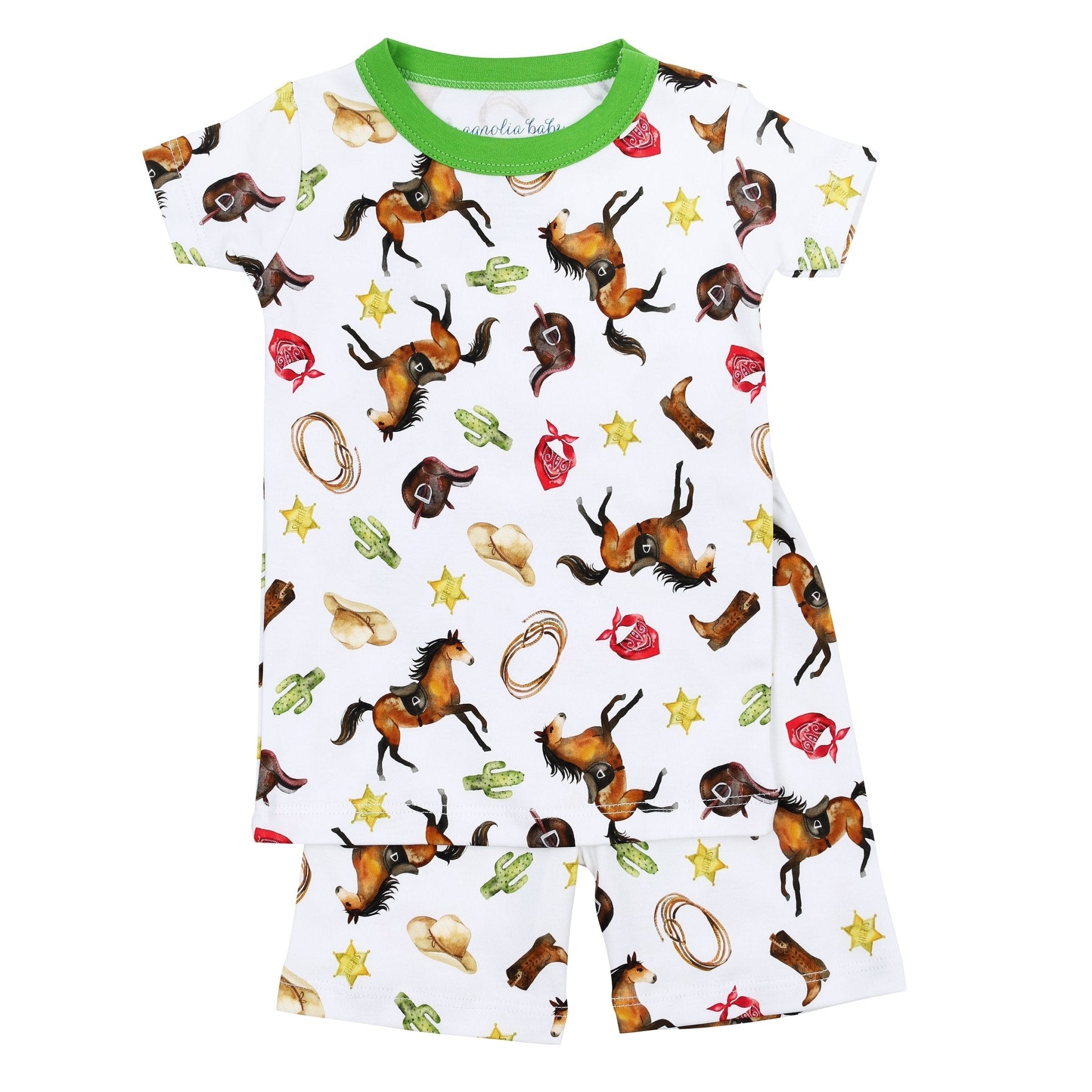 Saddle Up! Short Pajamas - Magnolia BabyShort Pajamas