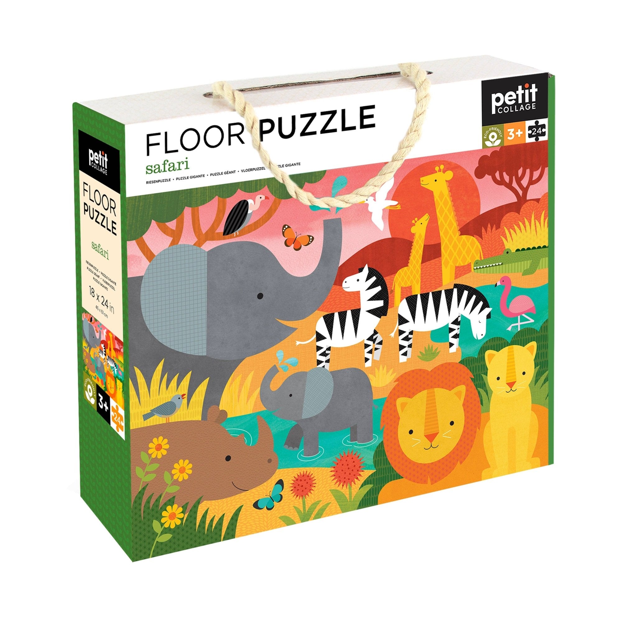 Safari 24 - Piece Floor Puzzle - Magnolia BabyPuzzle