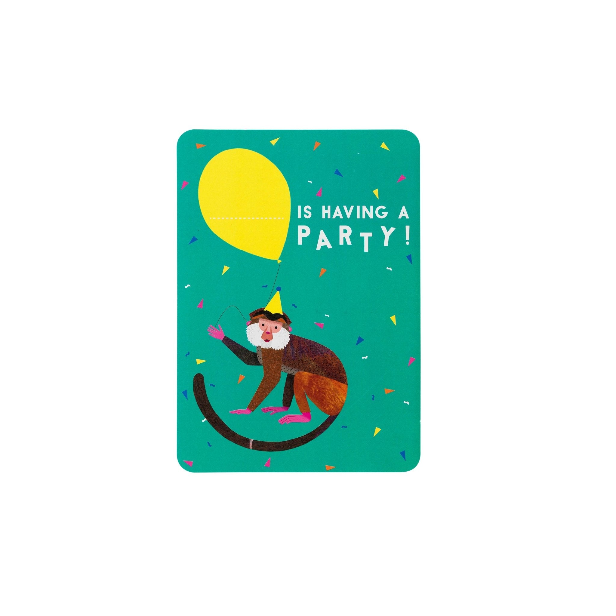 Safari Animal Party Invites - 8 Pack - Magnolia BabyParty Supplies