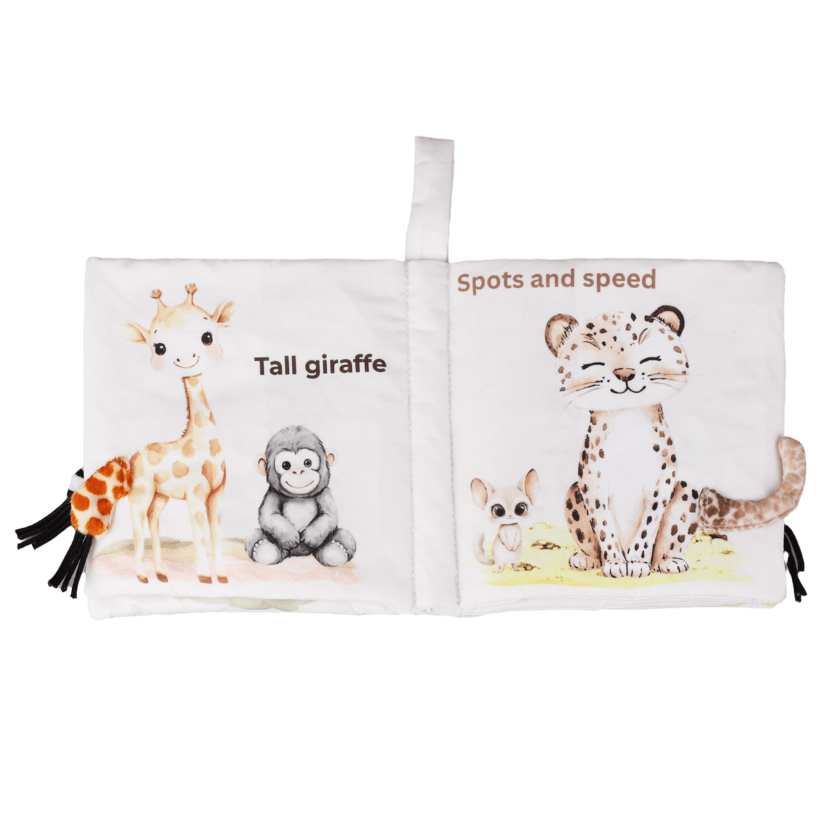 Ali+Oli_Safari Friends Tails Soft Crinkle Cloth Baby Book_3