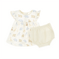 Safari Ruffle Diaper Cover Set - Magnolia BabyDiaper Cover