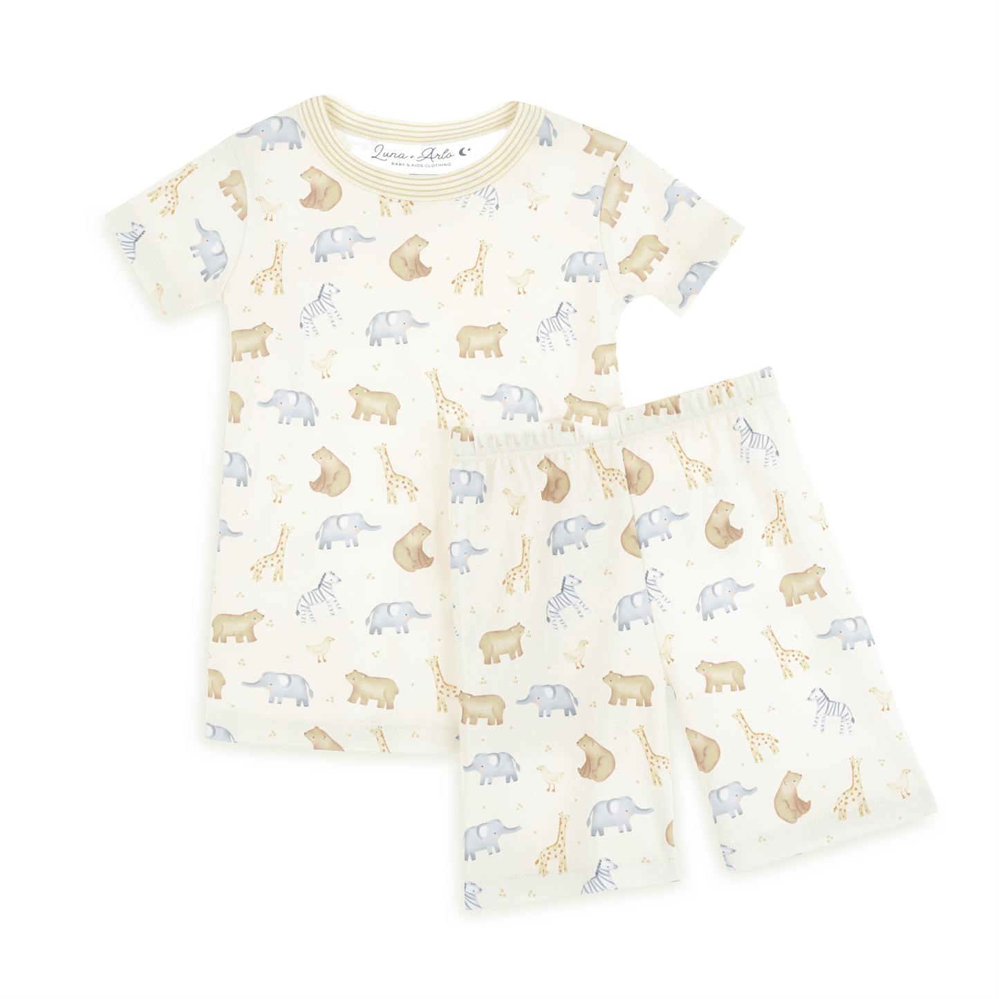 Safari Short Pajamas - Magnolia BabyShort Pajamas