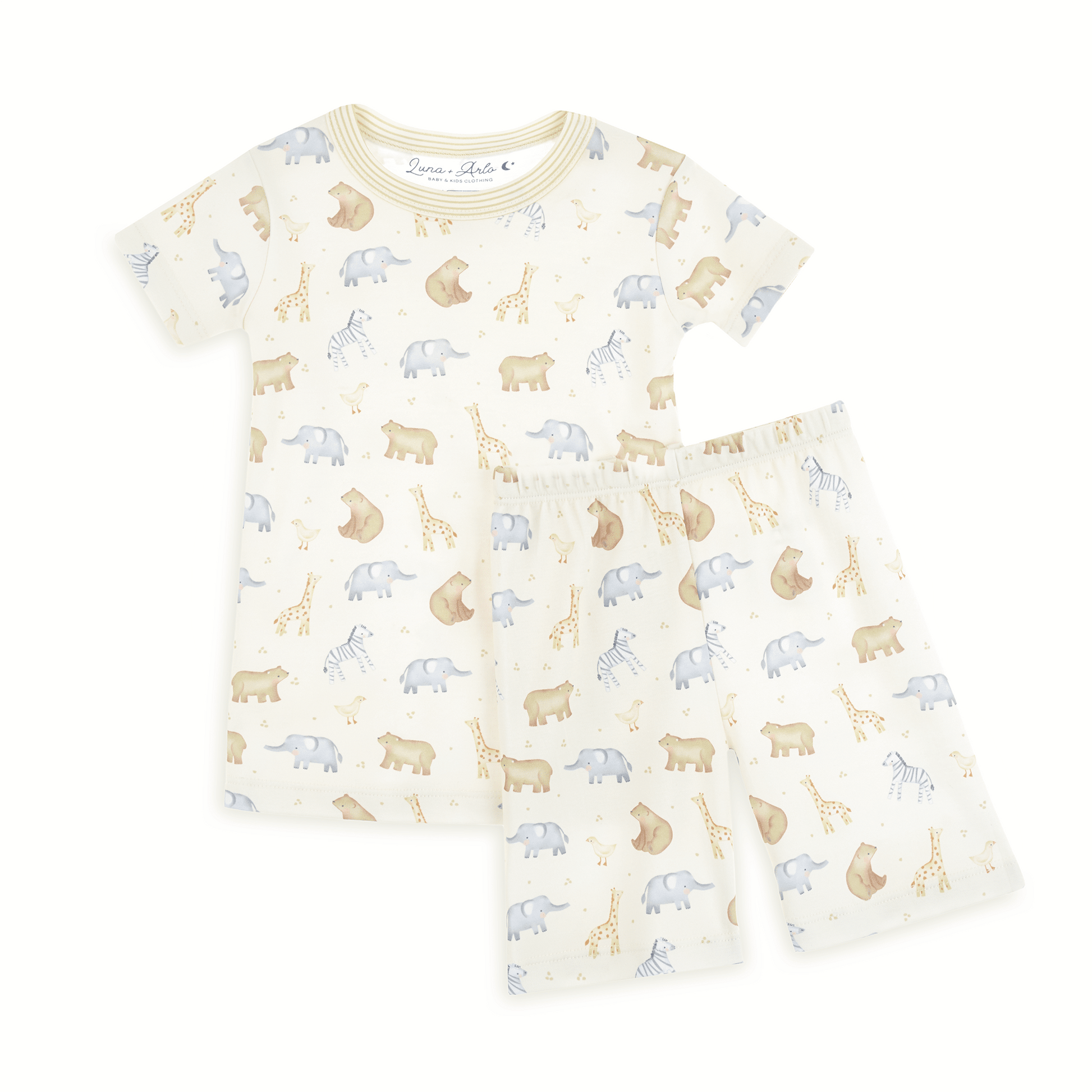 Safari Short Pajamas - Magnolia BabyShort Pajamas