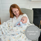 Sailing Away Baby Muslin Swaddle Blanket - Magnolia BabySwaddle Blanket