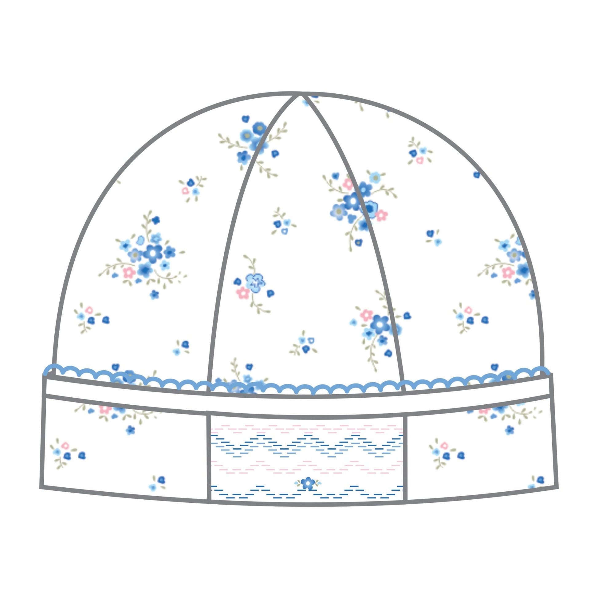 Samantha's Smocked Hat - Magnolia BabyHat