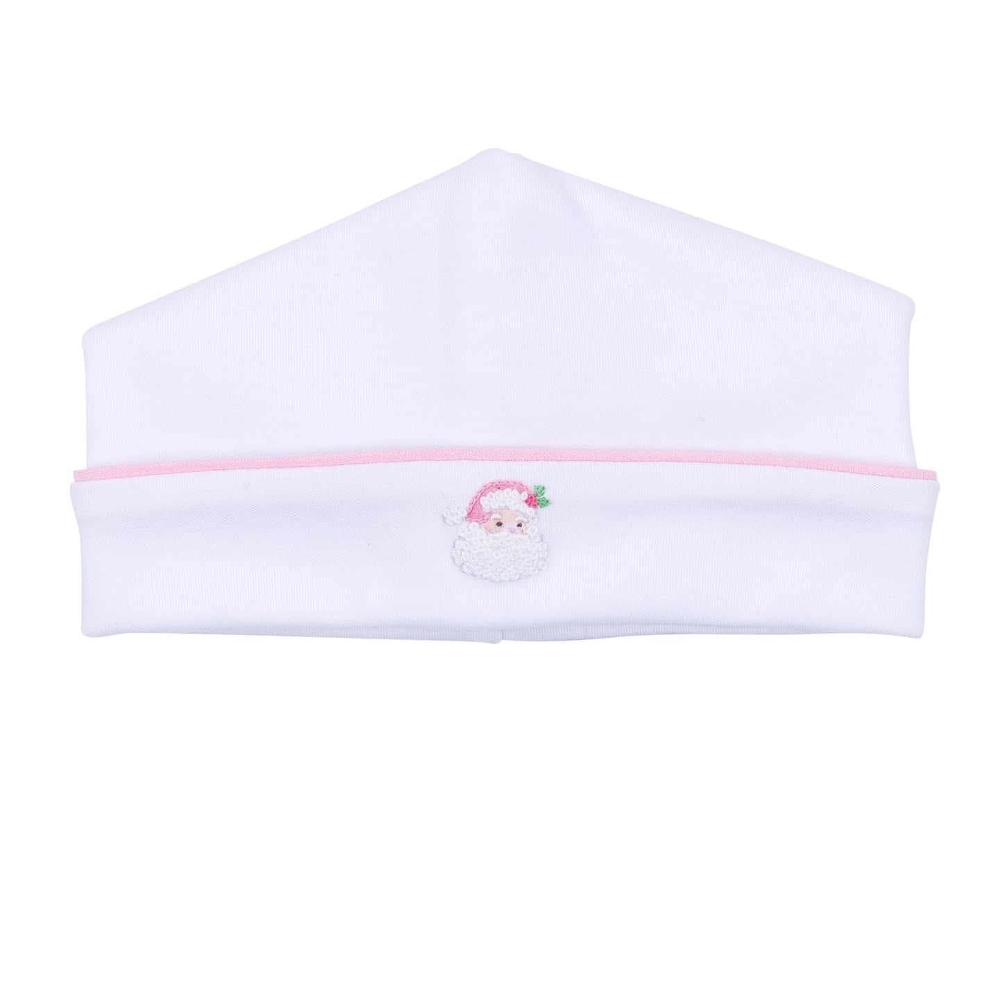 Santa Baby Embroidered Hat - Pink - Magnolia BabyHat