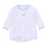 Santa Baby Embroidered Long Sleeve Boy Bubble - Light Blue - Magnolia BabyBubble