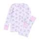 Santa Baby Long Pajamas - Pink - Magnolia BabyLong Pajamas