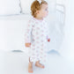 Santa Baby Long Sleeve Nightdress - Pink - Magnolia BabyNightdress