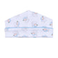 Santa Baby Print Hat - Light Blue - Magnolia BabyHat
