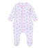 Santa Baby Print Ruffle Footie - Pink - Magnolia BabyFootie