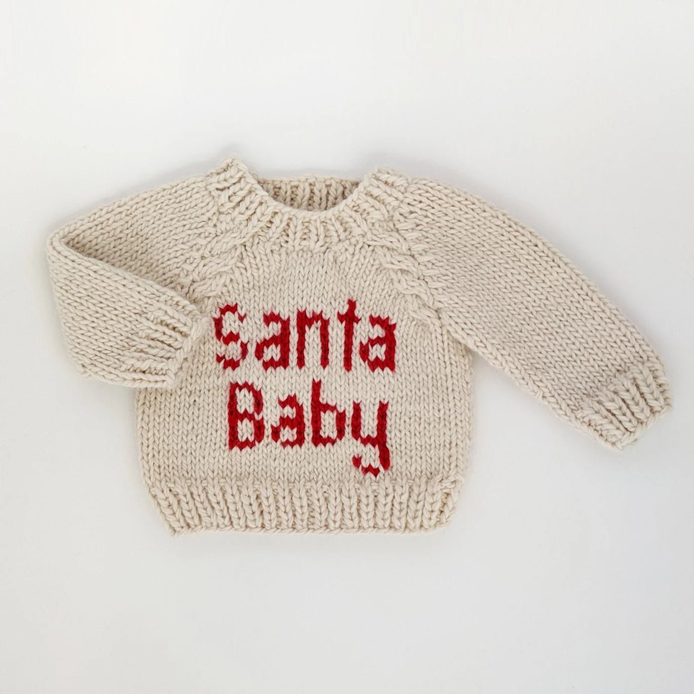 Santa Baby Sweater - Magnolia BabySweater