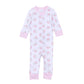 Santa Baby Zip Pajamas - Pink - Magnolia BabyZipper Pajamas