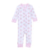 Santa Baby Zip Pajamas - Pink - Magnolia BabyZipper Pajamas