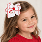 Beyond Creations, LLC_Santa Embroidered Christmas Hair Bow_1