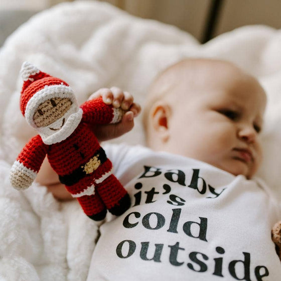 Santa Rattle - Magnolia BabyRattle