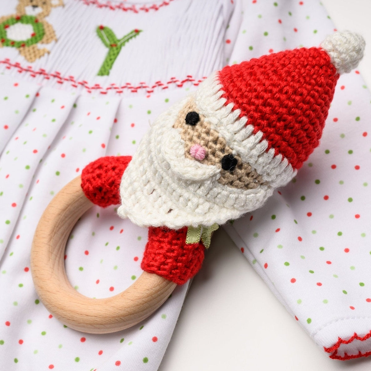 Santa Teether Rattle